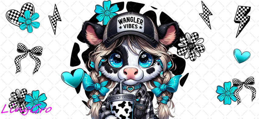 Animal 16oz UV DTF TRANSFER Libbey Glass Can Cup Wrap-KA-60