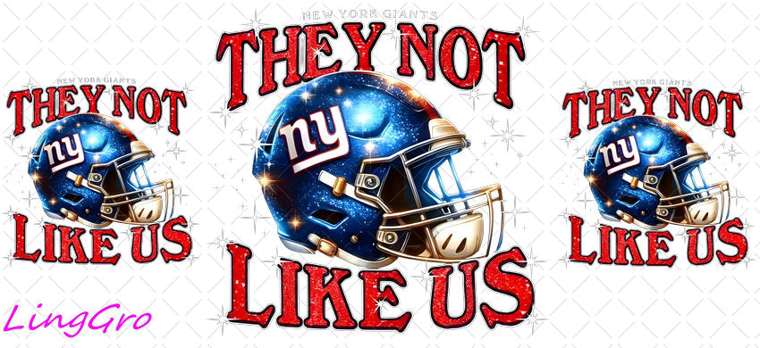 NFL 16oz UV DTF TRANSFER Libbey Glass Can Cup Wrap-KA-852
