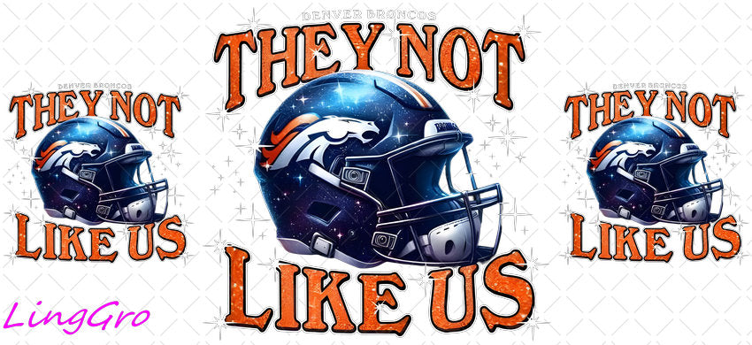 NFL 16oz UV DTF TRANSFER Libbey Glass Can Cup Wrap-KA-855