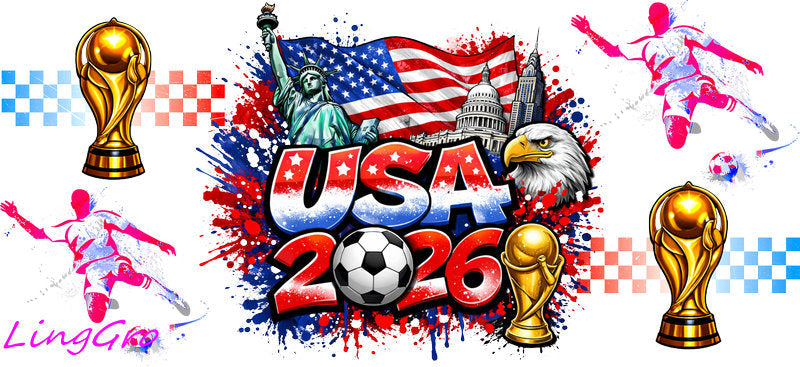 world cup soccer cup wrap design argentina style
football player cup wrap brazil national team
soccer fan wrap france world cup style
uv dtf soccer wrap sports cup design
football cup wrap colorful world cup theme
