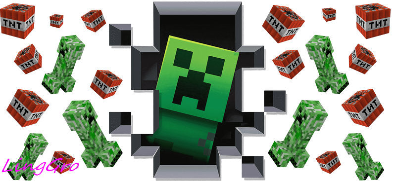 gaming decal for tumbler