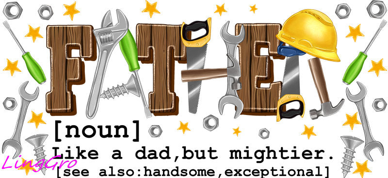 dad quote cup wrap