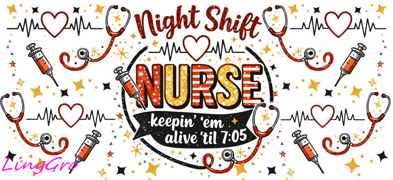 nurse cup wrap design