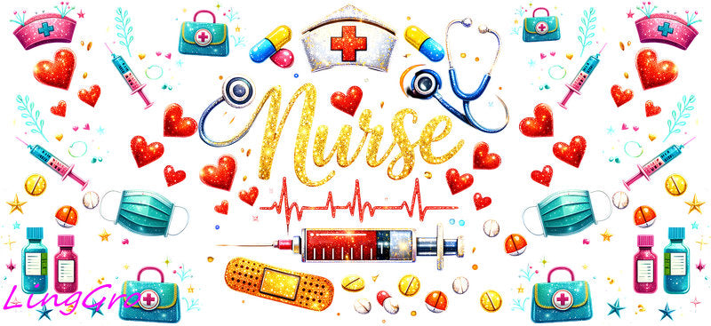 medical tumbler decal