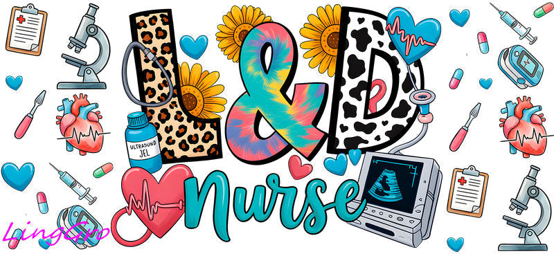 nurse cup wrap design