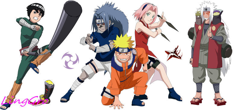 anime ninja cup wrap