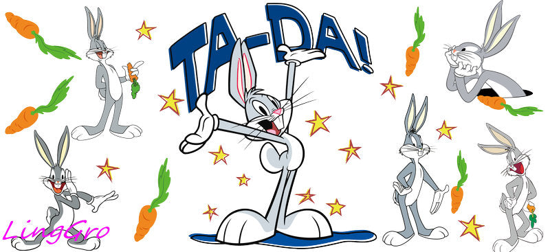 looney tunes tumbler wrap
