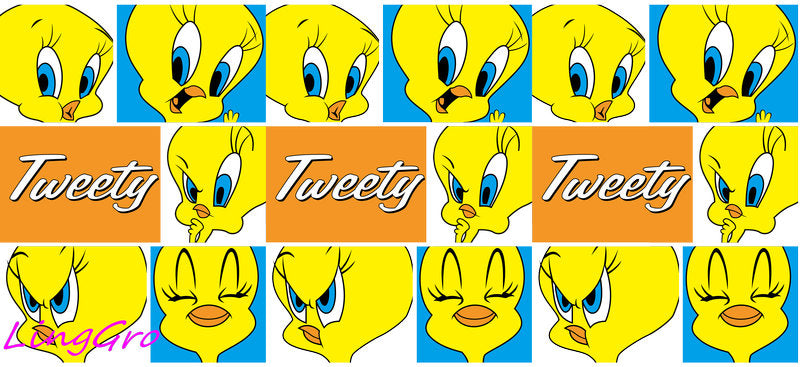 looney tunes cup wrap