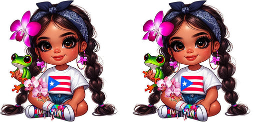 cute latina cup wrap design for 16oz libbey glass drinkware