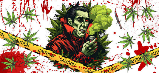creepy halloween cup wrap design