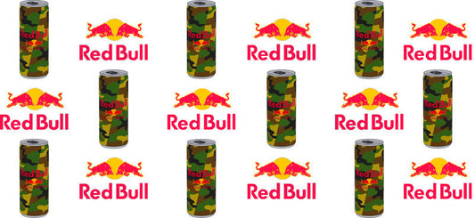 Energy drink aesthetic UV DTF Cup Wrap for 16oz Glass Can Libbey KA-10009