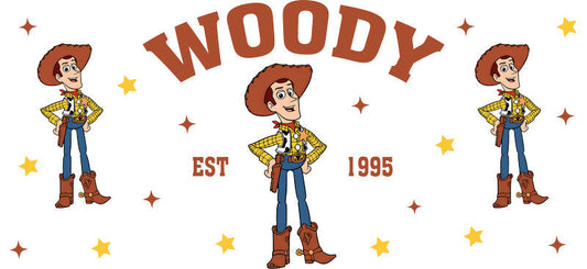 Cowboy Adventure Hero UV DTF Cup Wrap for 16oz Glass Can KA-10568