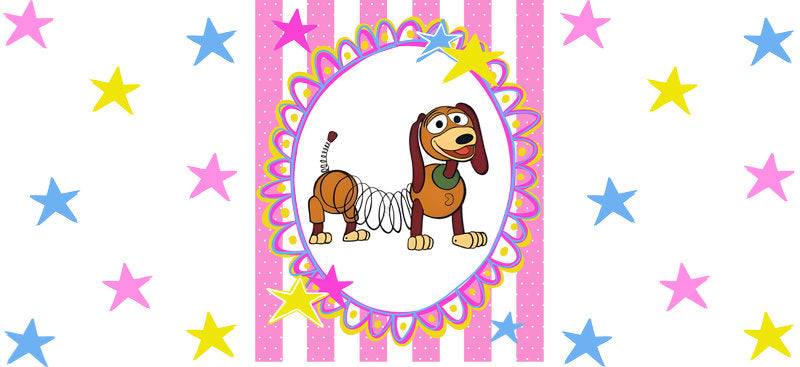 Cowgirl Character Portrait UV DTF Cup Wrap for 16oz Glass Can KA-10592