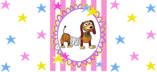 Cowgirl Character Portrait UV DTF Cup Wrap for 16oz Glass Can KA-10592
