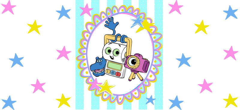 Cute Character Portrait UV DTF Cup Wrap for 16oz Glass Can KA-10594