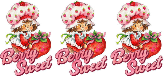Berry Sweet Trio UV DTF Cup Wrap for 16oz Glass Can KA-10635