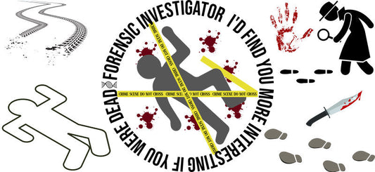 crime investigation UV DTF cup wrap for 16oz glass can detective tumbler decal KA-10699