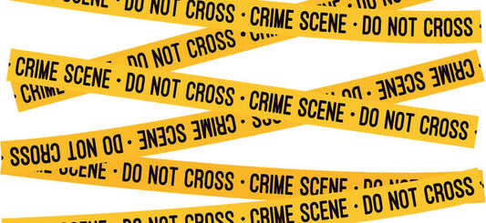 crime scene icons UV DTF cup wrap for 16oz glass can mystery cup decal KA-10708