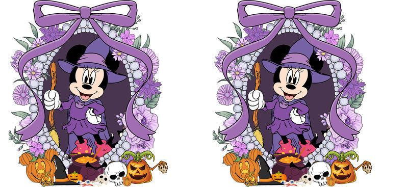 Halloween UV DTF Cup Wrap for 16oz Glass Can KA-11517