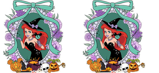 Halloween UV DTF Cup Wrap for 16oz Glass Can KA-11530