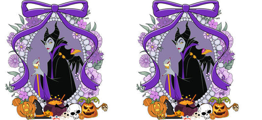 Halloween UV DTF Cup Wrap for 16oz Glass Can KA-11538