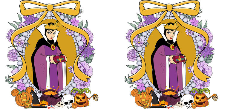 Halloween UV DTF Cup Wrap for 16oz Glass Can KA-11539