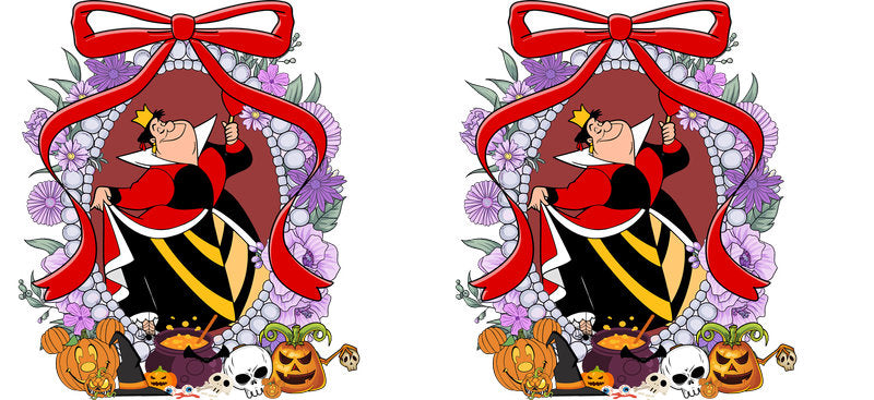 Halloween UV DTF Cup Wrap for 16oz Glass Can KA-11540