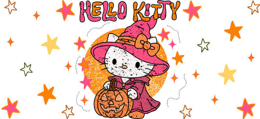 Cute Halloween Character UV DTF Cup Wrap Tumbler Decal