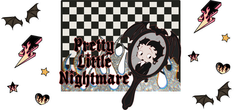 Halloween Bow Design UV DTF Cup Wrap