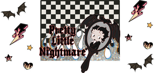 Halloween Bow Design UV DTF Cup Wrap