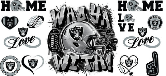 32 Team Football UV DTF Cup Wrap Tumbler Decal Glass Can Wrap for 16oz Libbey KA-12126