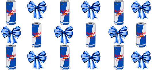 Energy Drink Bow aesthetic UV DTF Cup Wrap for 16oz Glass Can Libbey KA-12346