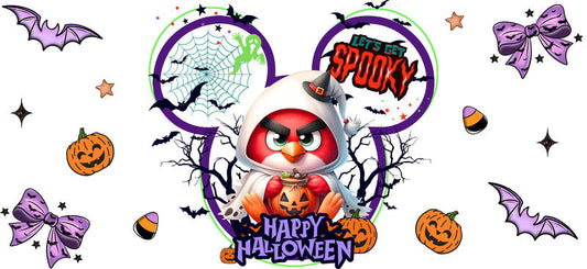 Halloween  UV DTF Cup Wrap Tumbler Decal Glass Can Wrap for 16oz Libbey KA-12373