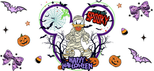 Halloween  UV DTF Cup Wrap Tumbler Decal Glass Can Wrap for 16oz Libbey KA-12386