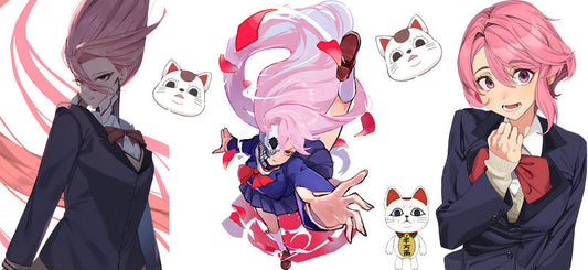 Supernatural Anime Characters UV DTF Transfer for 16oz Glass Can KA-13025