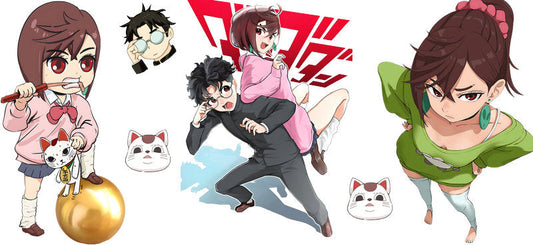 Supernatural Anime Characters UV DTF Transfer for 16oz Glass Can KA-13026