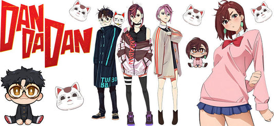 Supernatural Anime Characters UV DTF Transfer for 16oz Glass Can KA-13069
