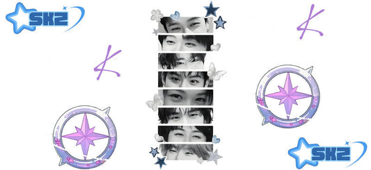 Kpop Boy Group Inspired UV DTF Cup Wrap for 16oz Libbey Glass KA-13176