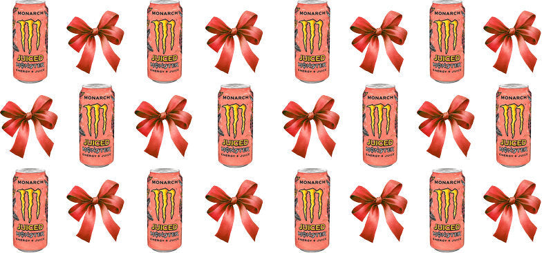 Bow Soda Can UV DTF Cup Wrap for 16oz Libbey Glass KA-13598
