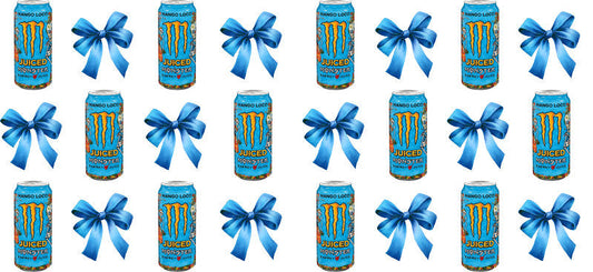 Bow Soda Can UV DTF Cup Wrap for 16oz Libbey Glass KA-13599