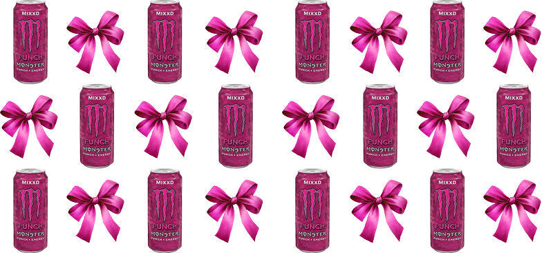 Bow Soda Can UV DTF Cup Wrap for 16oz Libbey Glass KA-13605