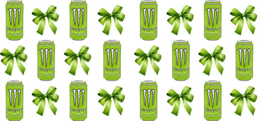 Bow Soda Can UV DTF Cup Wrap for 16oz Libbey Glass KA-13610