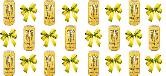 Bow Soda Can UV DTF Cup Wrap for 16oz Libbey Glass KA-13611