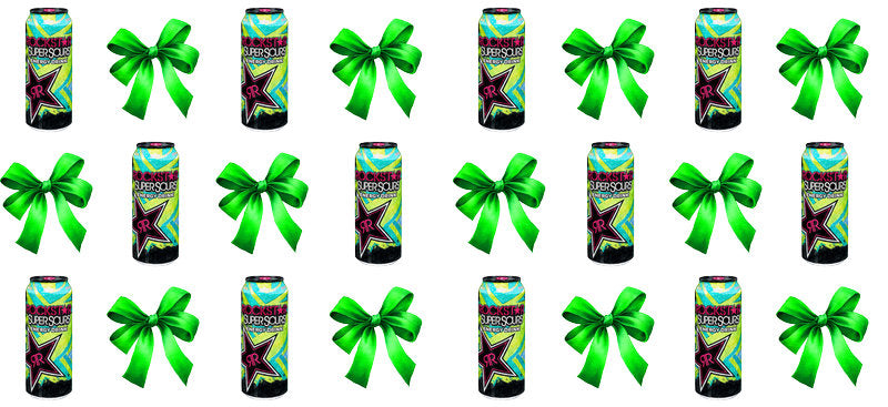 Bow Soda Can UV DTF Cup Wrap for 16oz Libbey Glass KA-13624