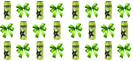 Bow Soda Can UV DTF Cup Wrap for 16oz Libbey Glass KA-13627