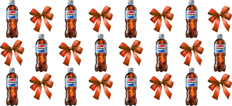 Bow Soda Can UV DTF Cup Wrap for 16oz Libbey Glass KA-13631