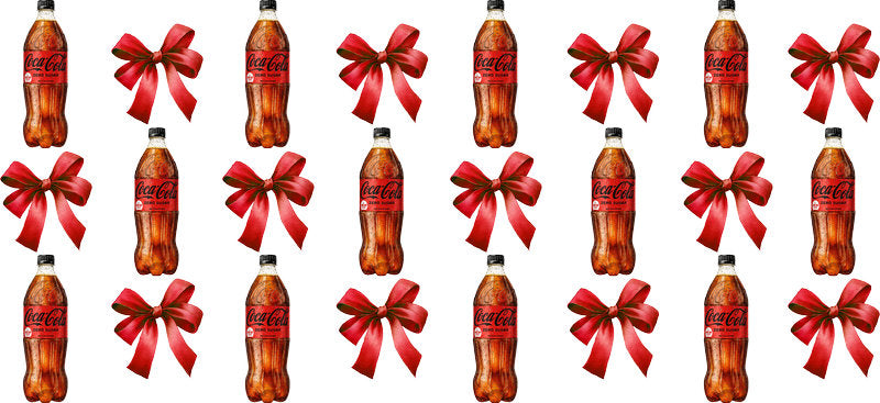 Bow Soda Can UV DTF Cup Wrap for 16oz Libbey Glass KA-13641