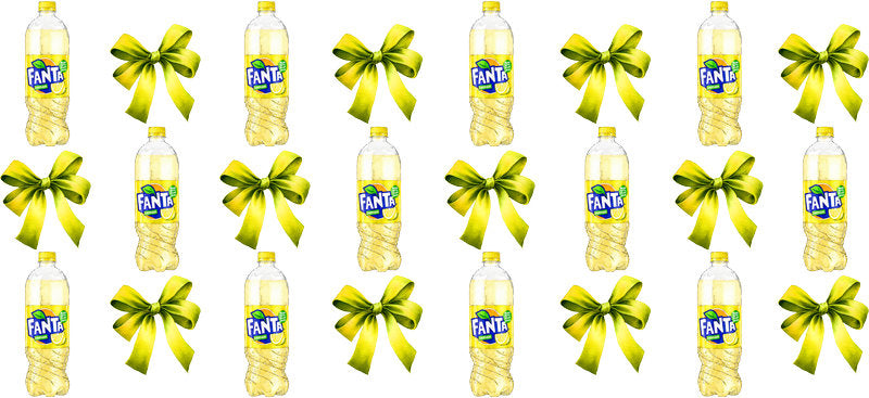 Bow Soda Can UV DTF Cup Wrap for 16oz Libbey Glass KA-13652