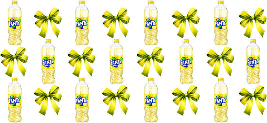 Bow Soda Can UV DTF Cup Wrap for 16oz Libbey Glass KA-13652