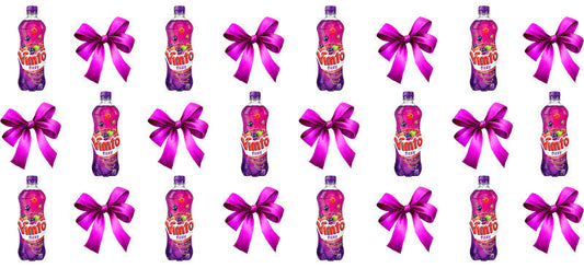 Bow Soda Can UV DTF Cup Wrap for 16oz Libbey Glass KA-13657